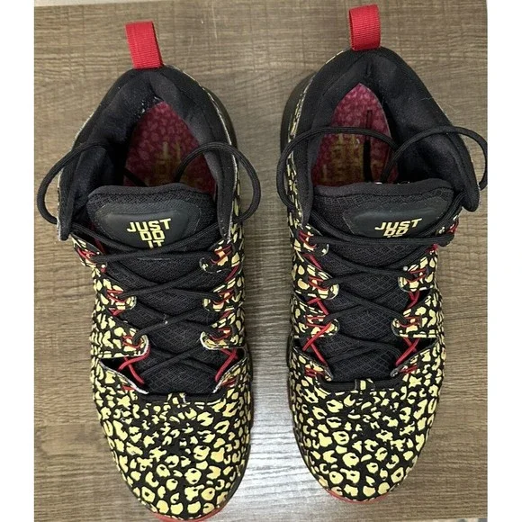 Nike Free Trainer 7.0 Unleashed Speed Gold Cheetah Print Men's 10- 599087-006 - Picture 6 of 8